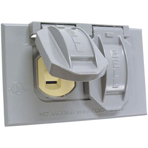 outdoor electrical outlet cover weatherproof